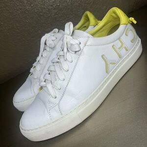 Givenchy Calfskin Reverse Logo Sneakers